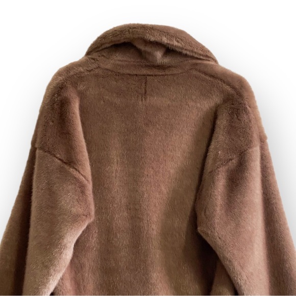 NEW STAND STUDIO Faux Fur Coat, "Janice", One Size - Picture 5 of 12